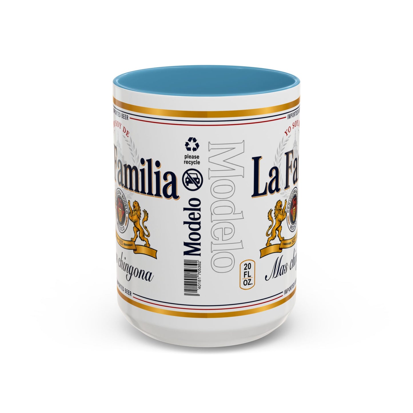 La Familia Más Chingona Mug, Funny Spanish Family Coffee Cup