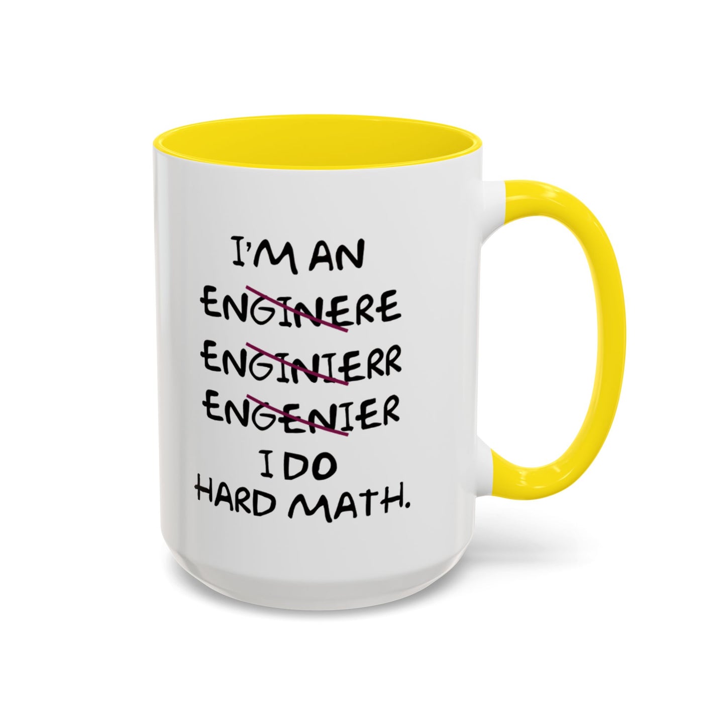 I Do Hard Math Engineer Mug, STEM Graduation Coffee Cup