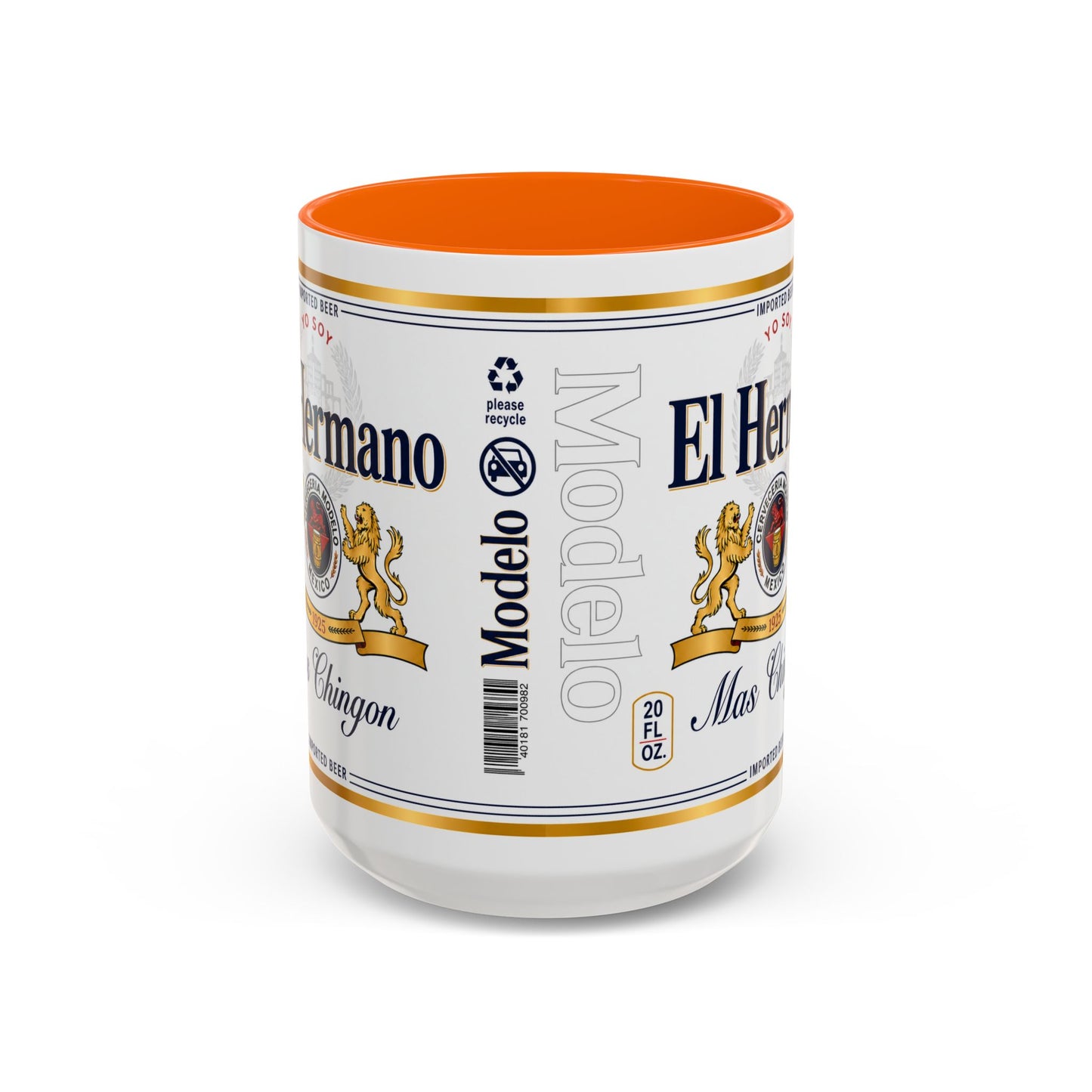 El Hermano Más Chingón Mug, Funny Spanish Brother Coffee Cup