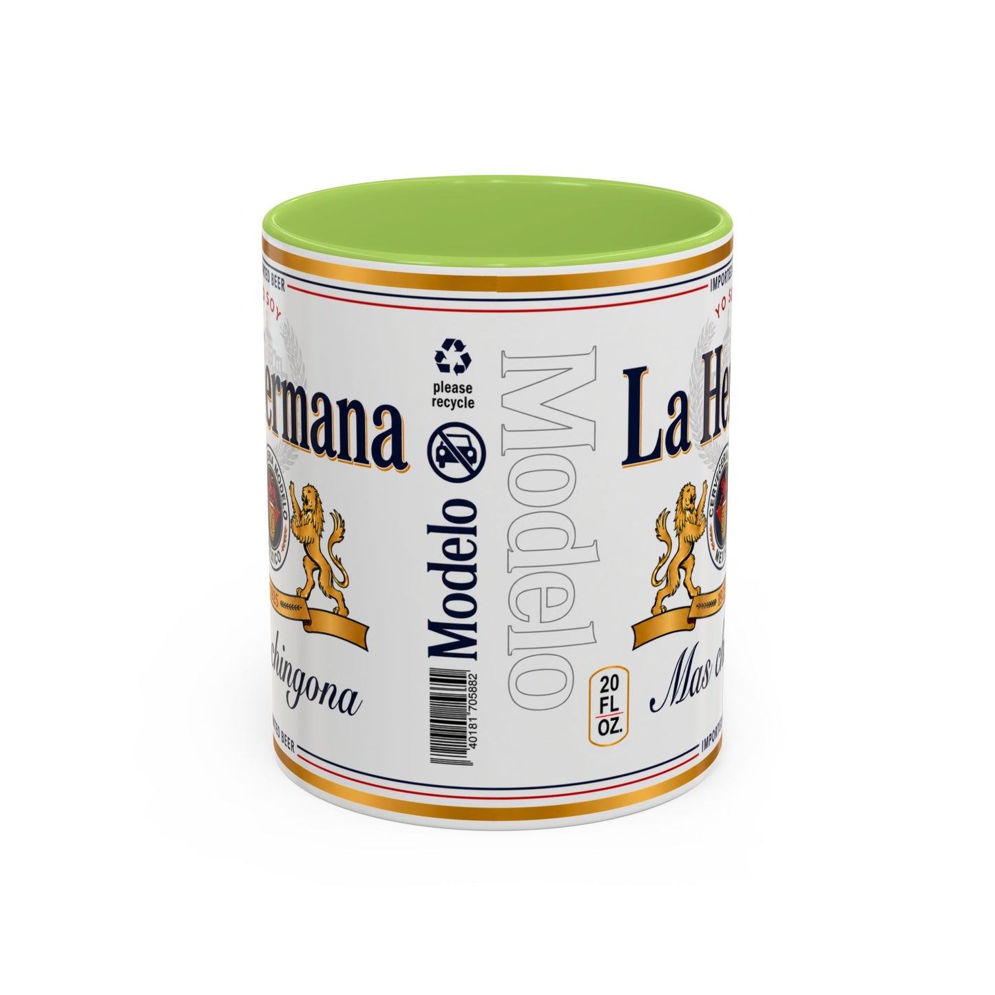 La Hermana Más Chingona Mug, Funny Spanish Sister Coffee Cup
