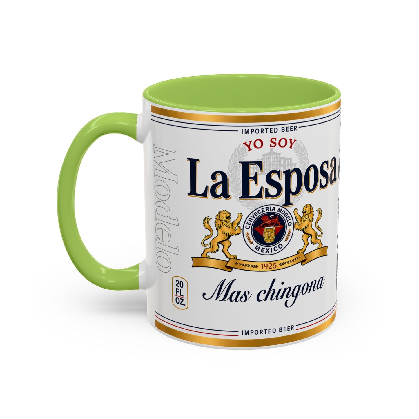 La Esposa Más Chingona Mug, Funny Spanish Wife Coffee Cup