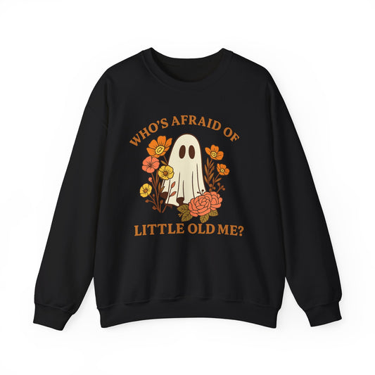 Who’s Afraid – Halloween Ghost Sweatshirt