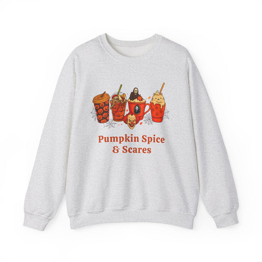 Pumpkin Spice & Scares – Sweatshirt