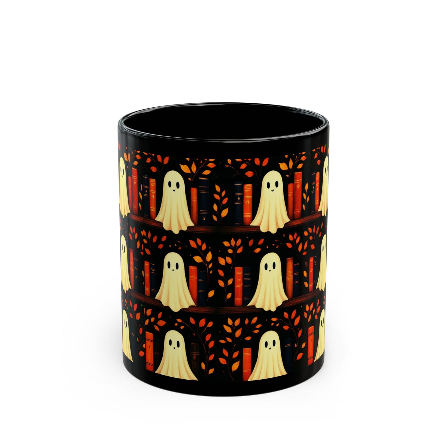 Ghost Library – Halloween Mug