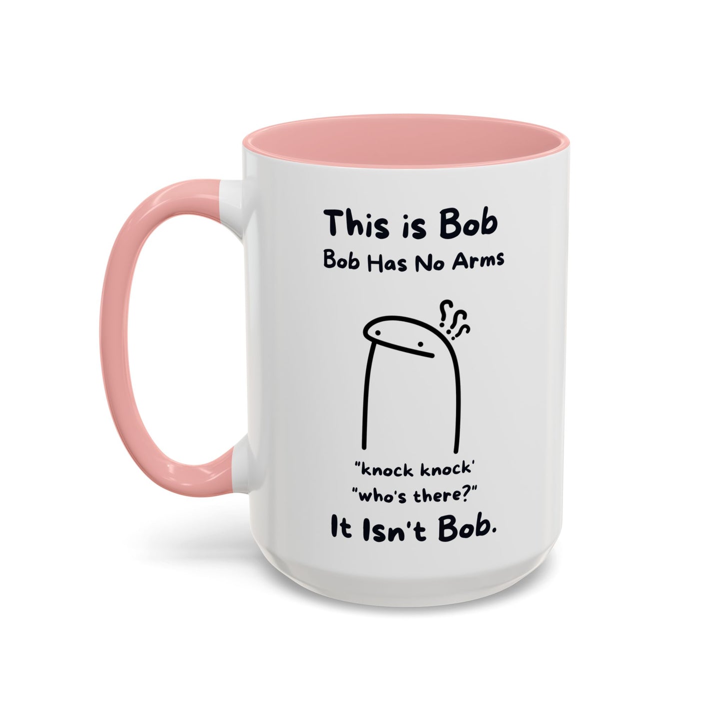 This Is Bob Mug, Funny Knock Knock Joke Coffee Cup