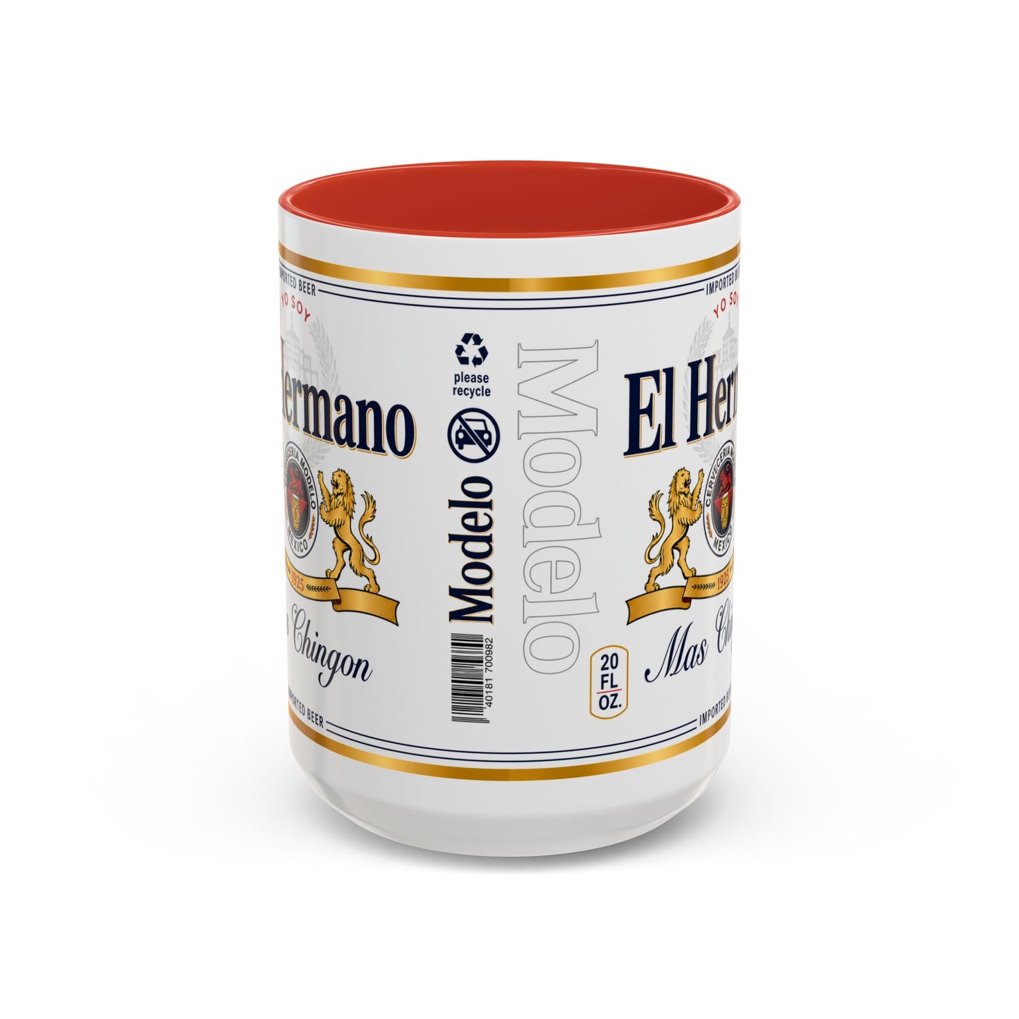 El Hermano Más Chingón Mug, Funny Spanish Brother Coffee Cup
