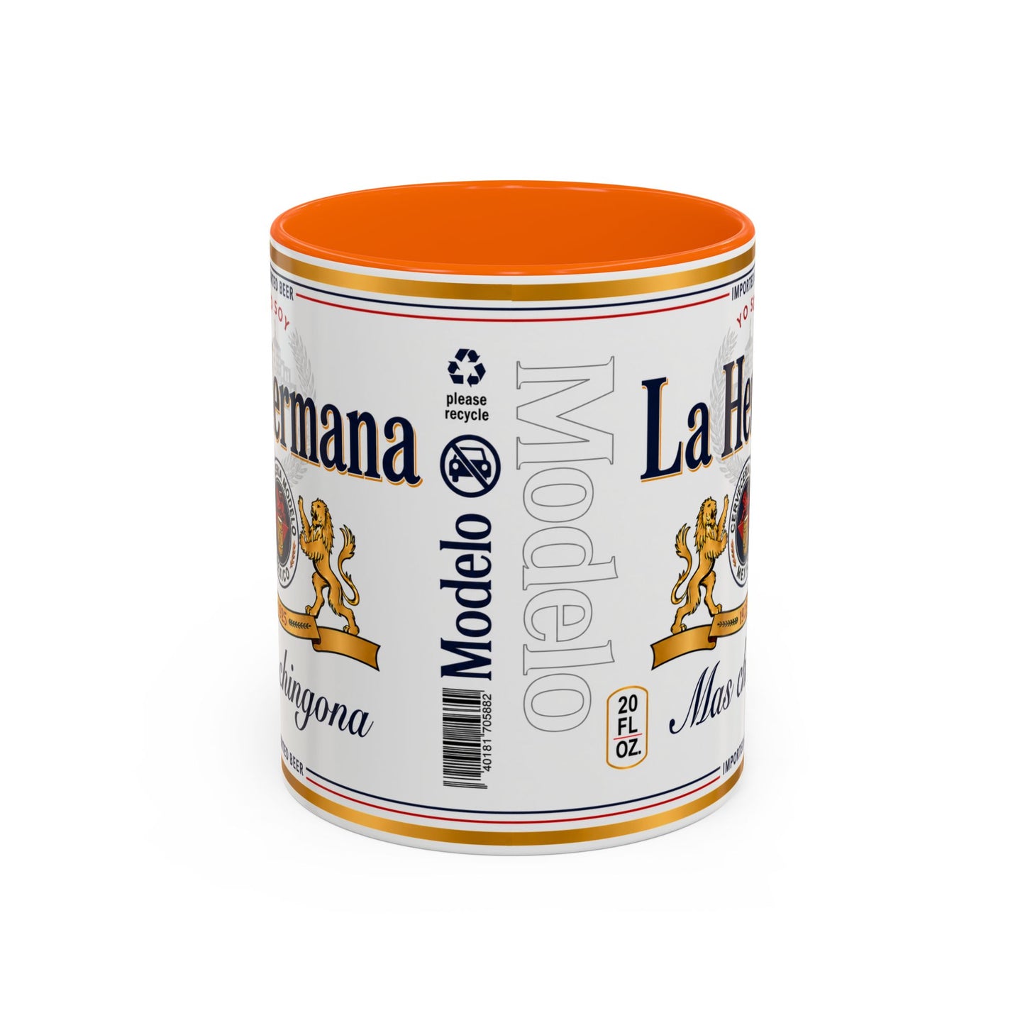 La Hermana Más Chingona Mug, Funny Spanish Sister Coffee Cup