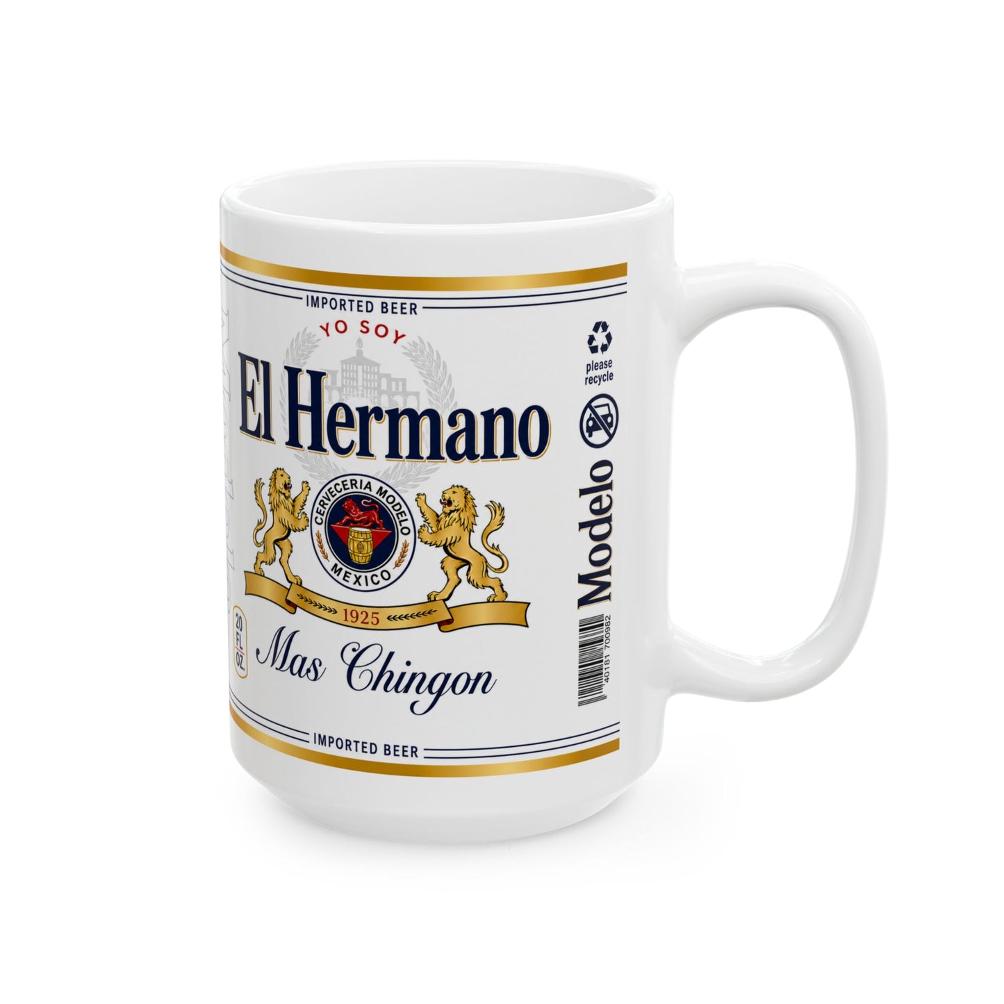 Yo Soy El Hermano Más Chingón Mug, Spanish Brother Gift