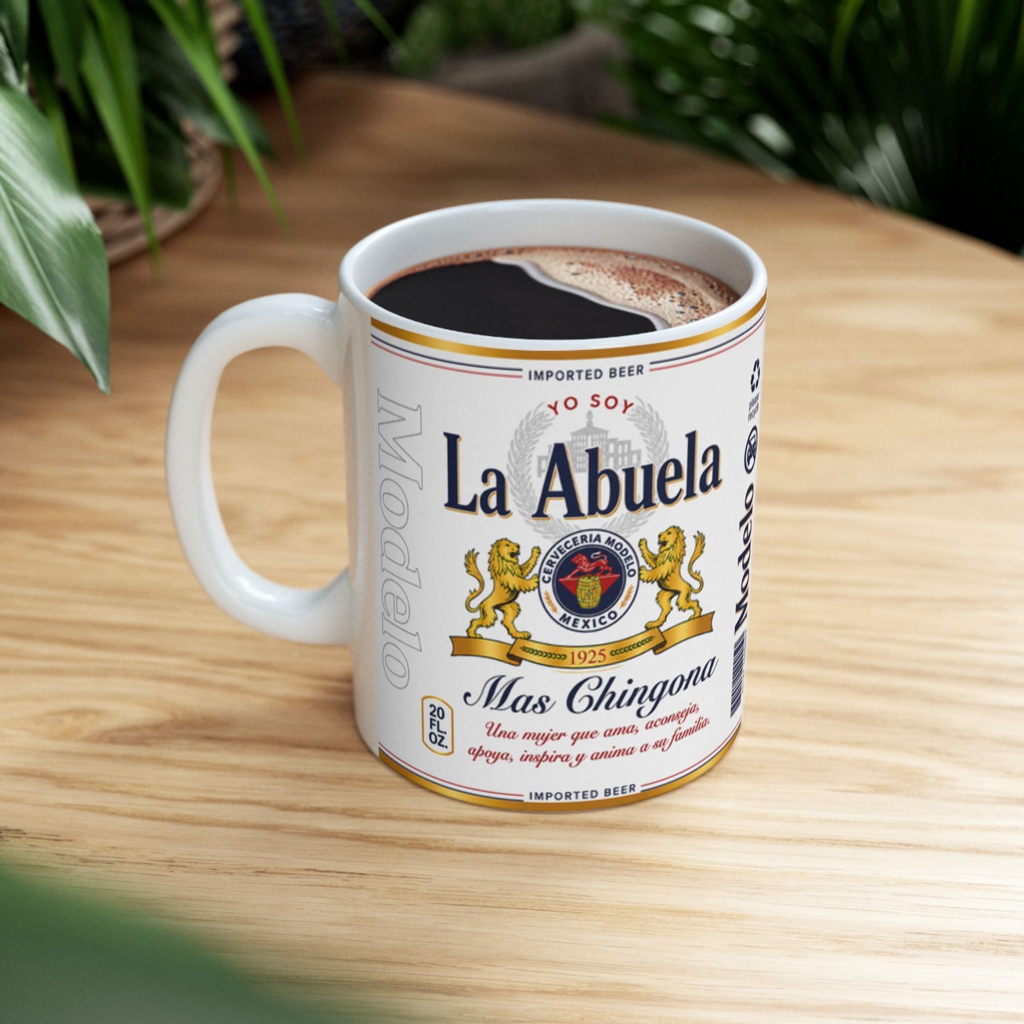 Yo Soy La Abuela Más Chingona Mug, Spanish Grandmother Gift