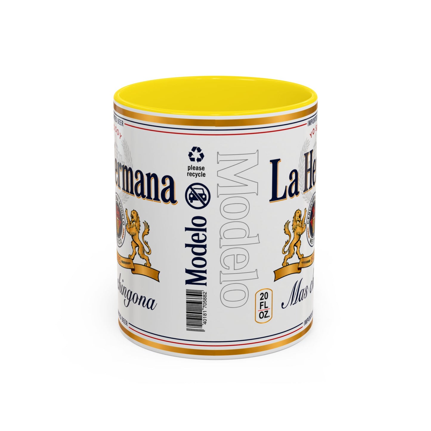 La Hermana Más Chingona Mug, Funny Spanish Sister Coffee Cup