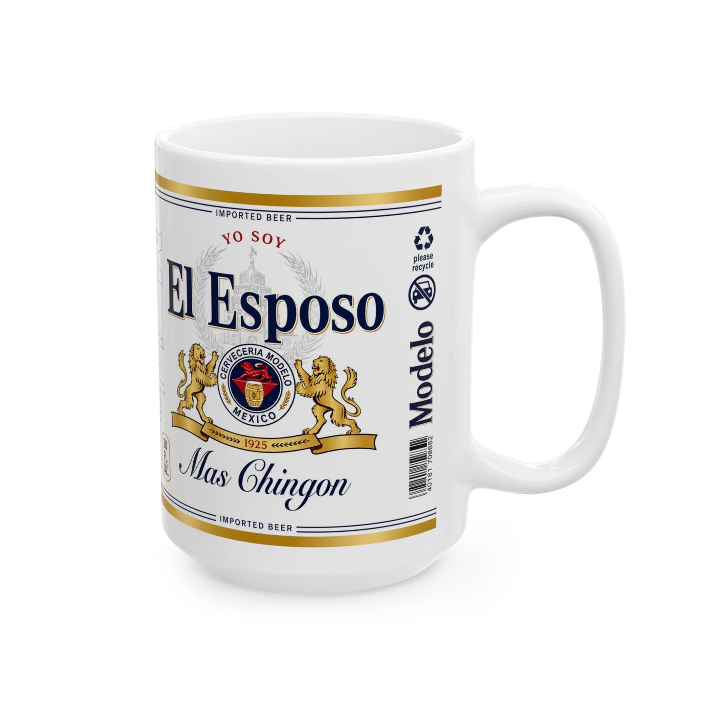 Yo Soy El Esposo Más Chingón Mug, Spanish Husband Gift