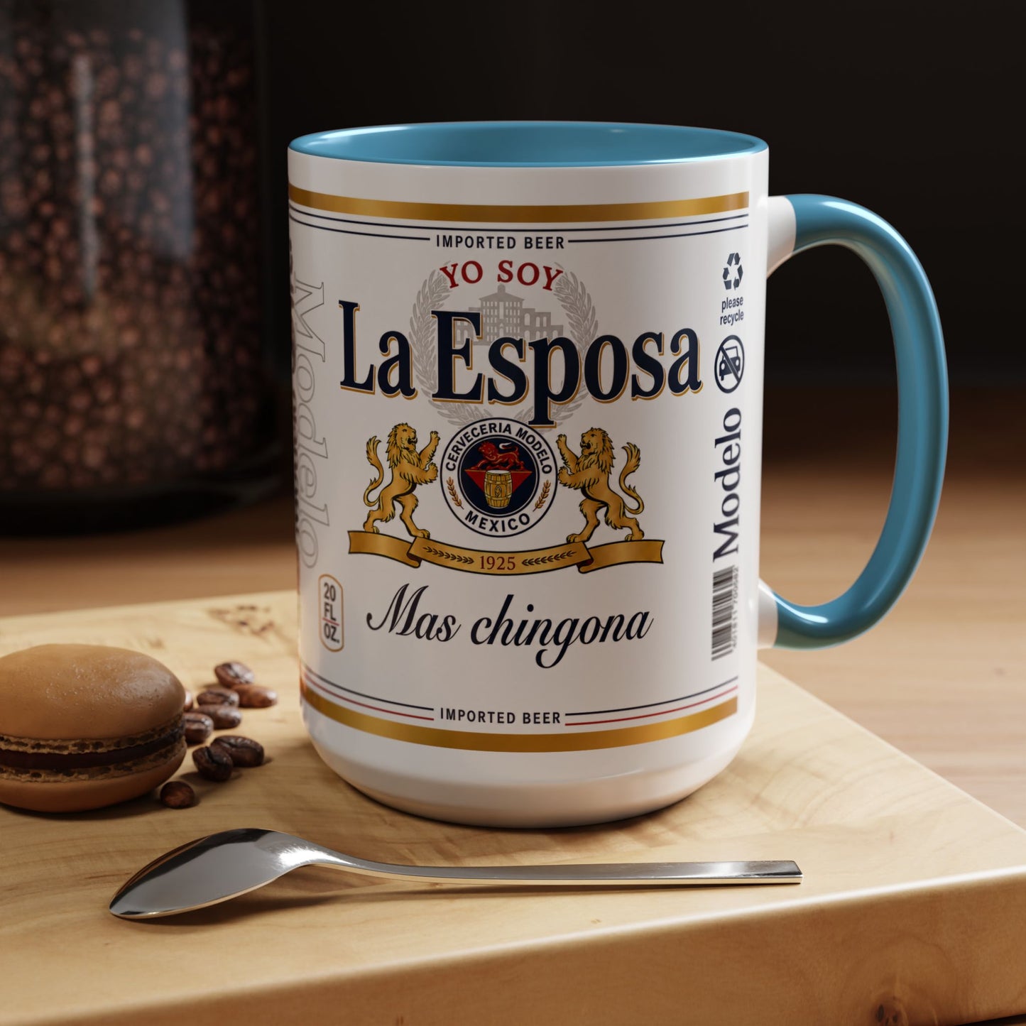 La Esposa Más Chingona Mug, Funny Spanish Wife Coffee Cup