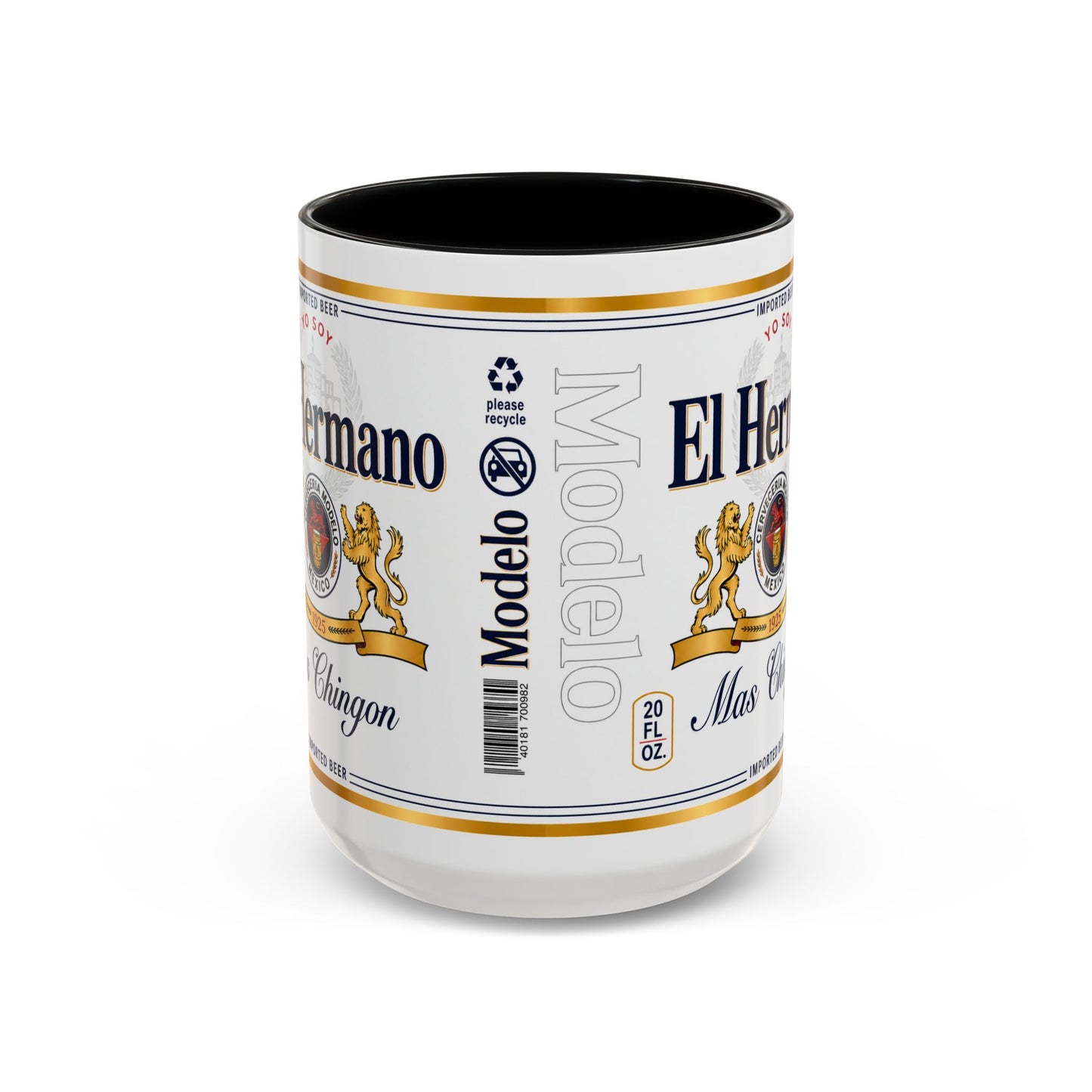 El Hermano Más Chingón Mug, Funny Spanish Brother Coffee Cup