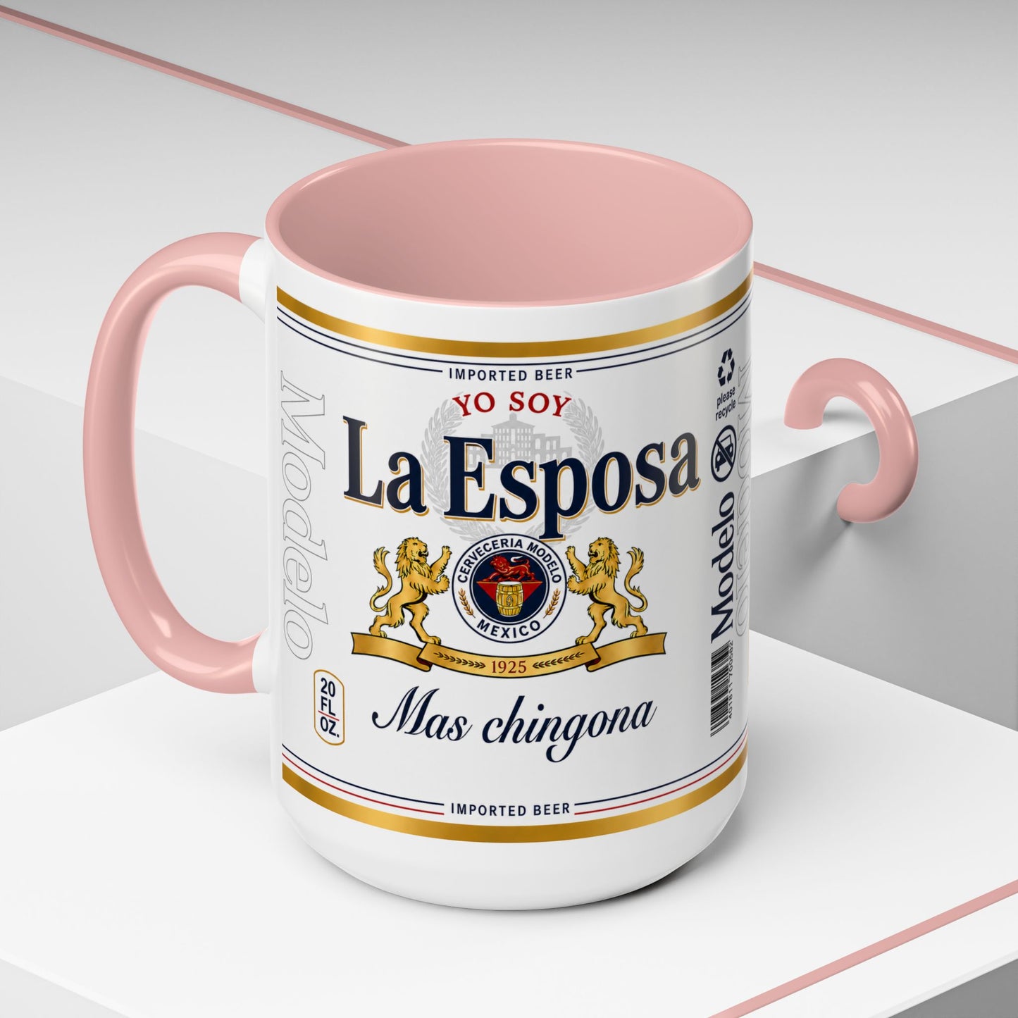 La Esposa Más Chingona Mug, Funny Spanish Wife Coffee Cup