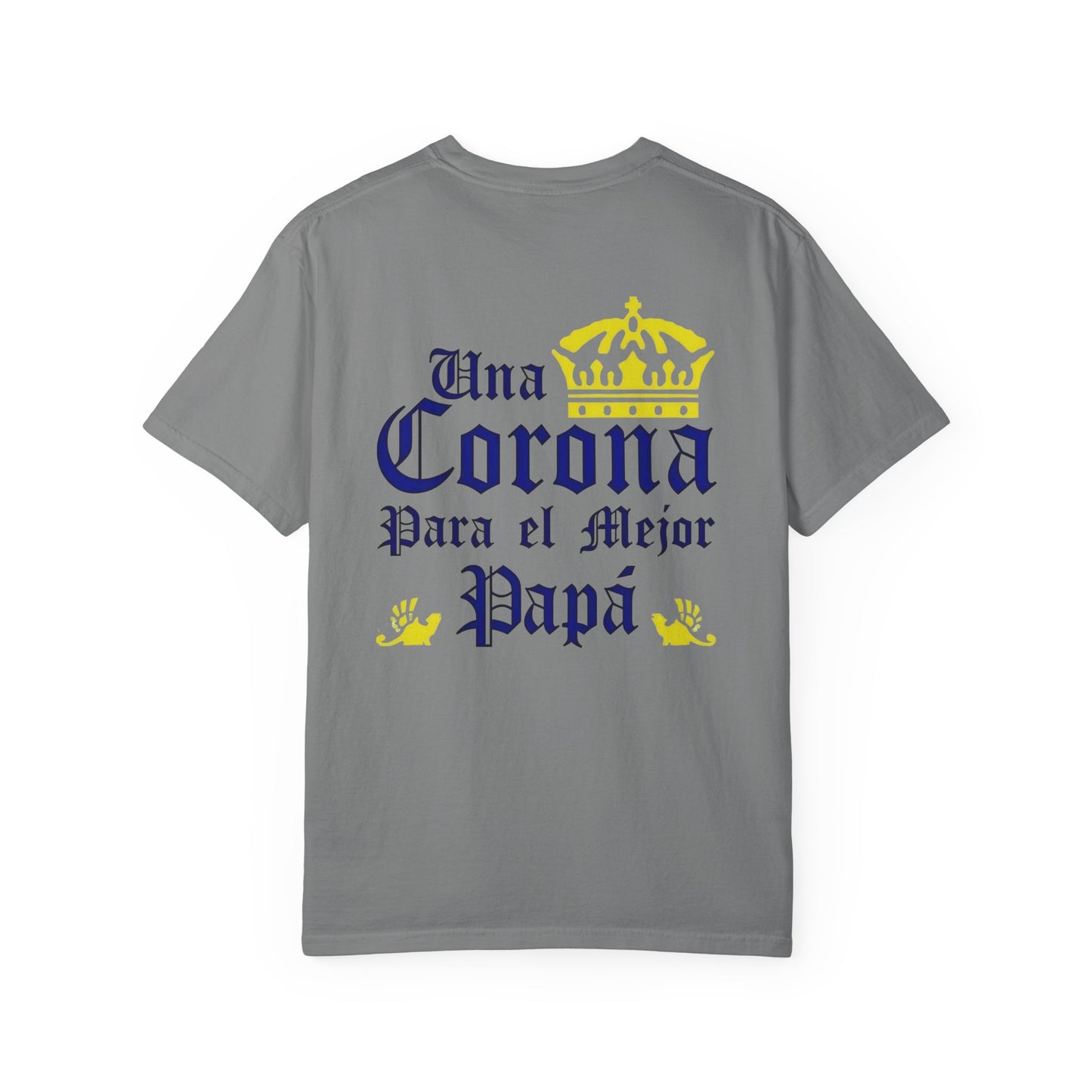 T-shirt Una Corona Para El Mejor Papa Del Mundo, T-shirt for beer lovers