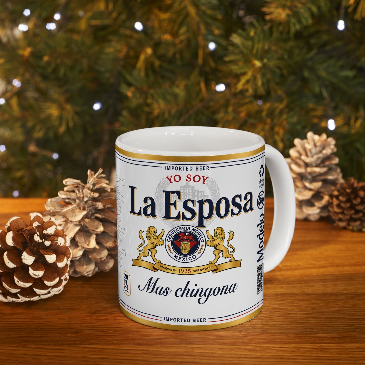 o Soy La Esposa Más Chingona Mug, Spanish Wife Gift