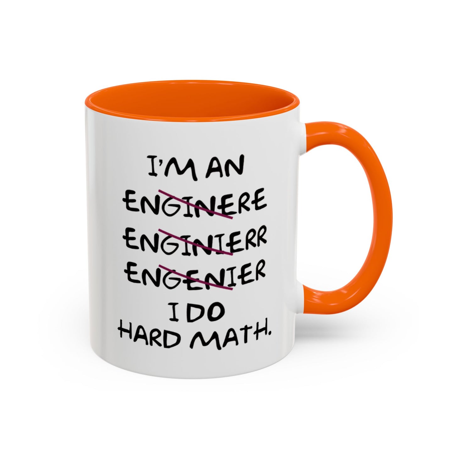 I Do Hard Math Engineer Mug, STEM Graduation Coffee Cup