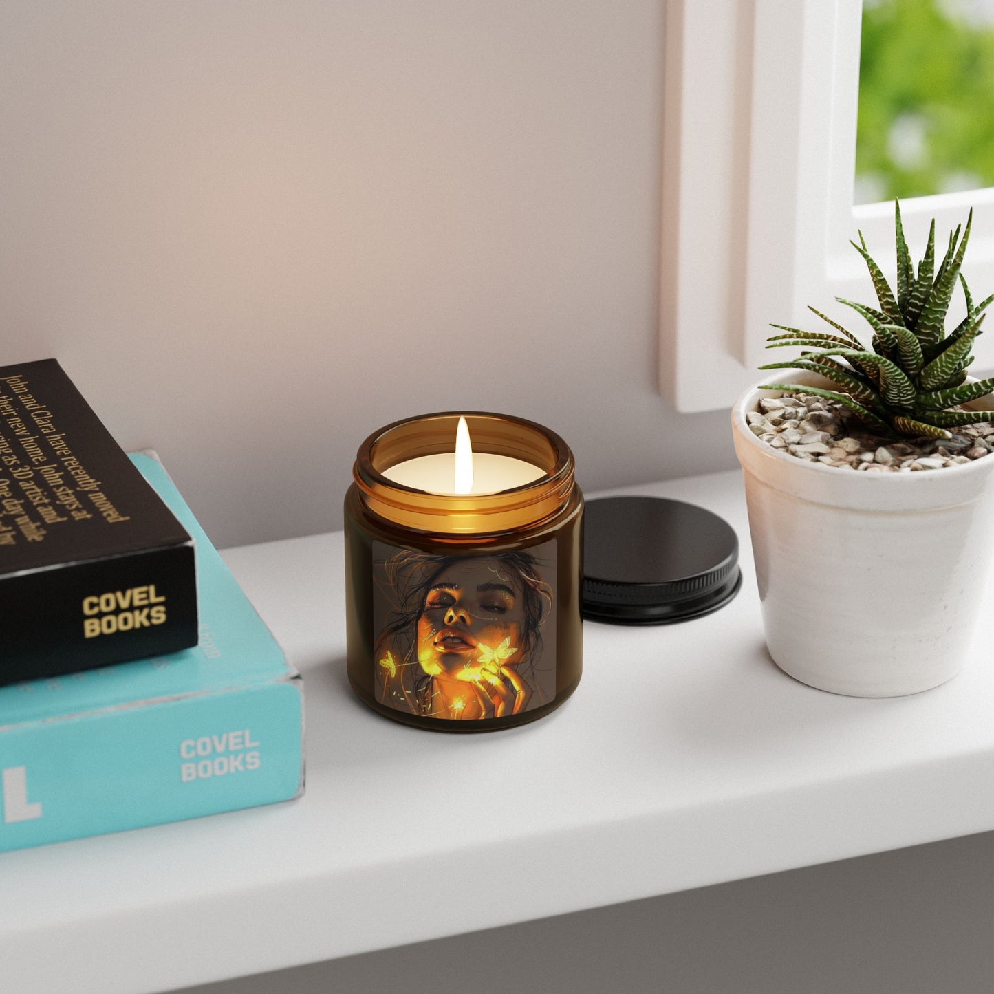 Inner Ember, Art Candle for Women