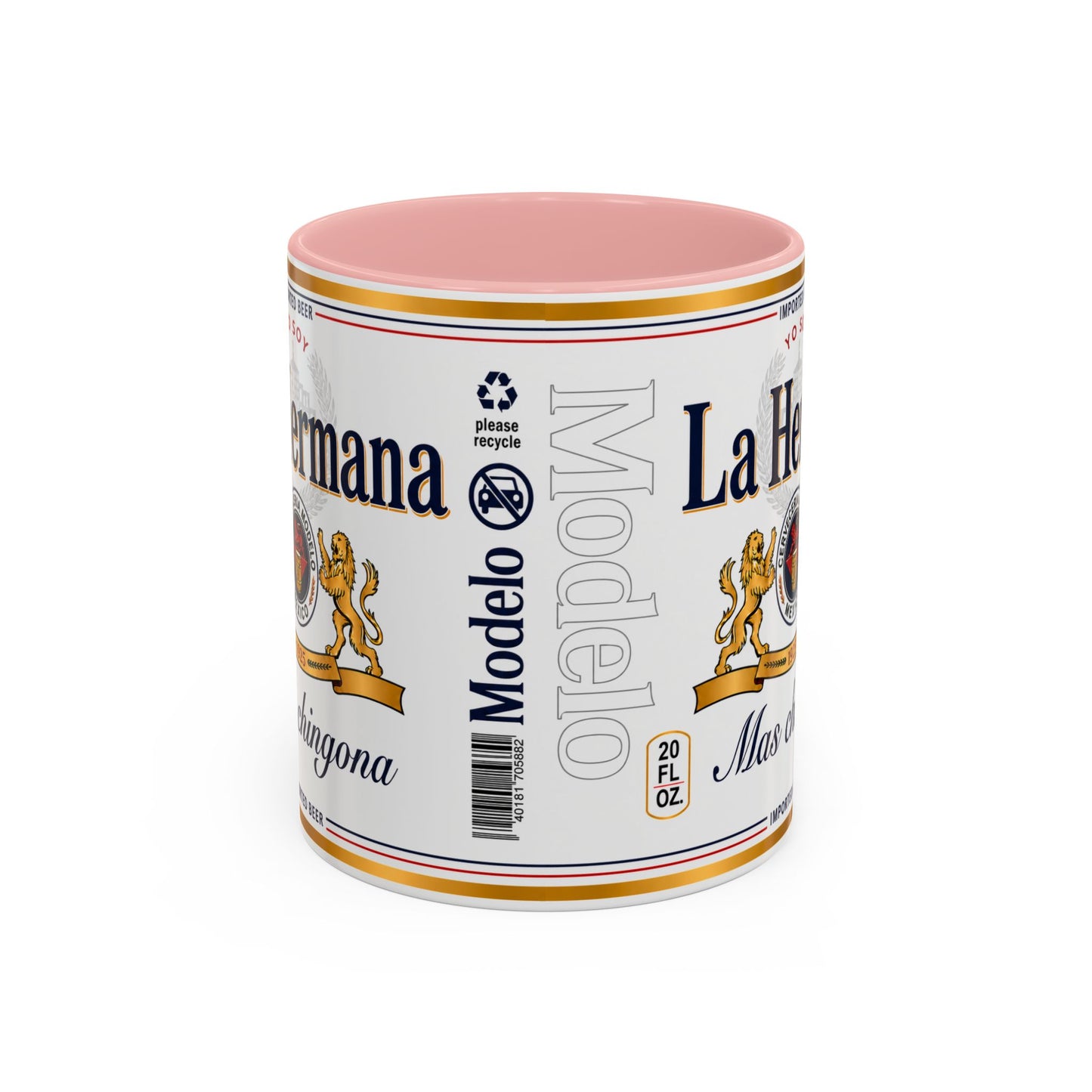 La Hermana Más Chingona Mug, Funny Spanish Sister Coffee Cup