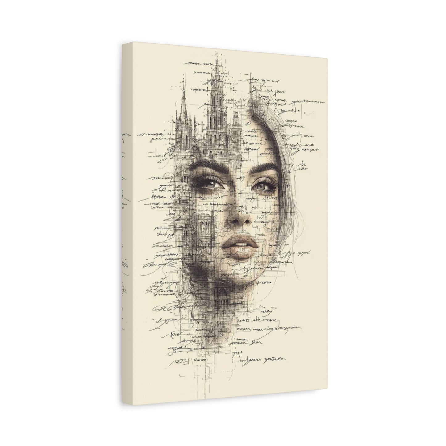 Architectural Muse – Canvas Art Print