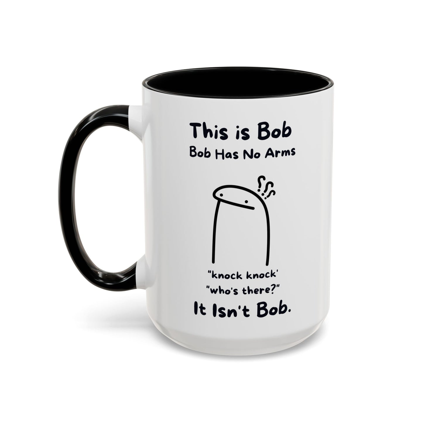This Is Bob Mug, Funny Knock Knock Joke Coffee Cup