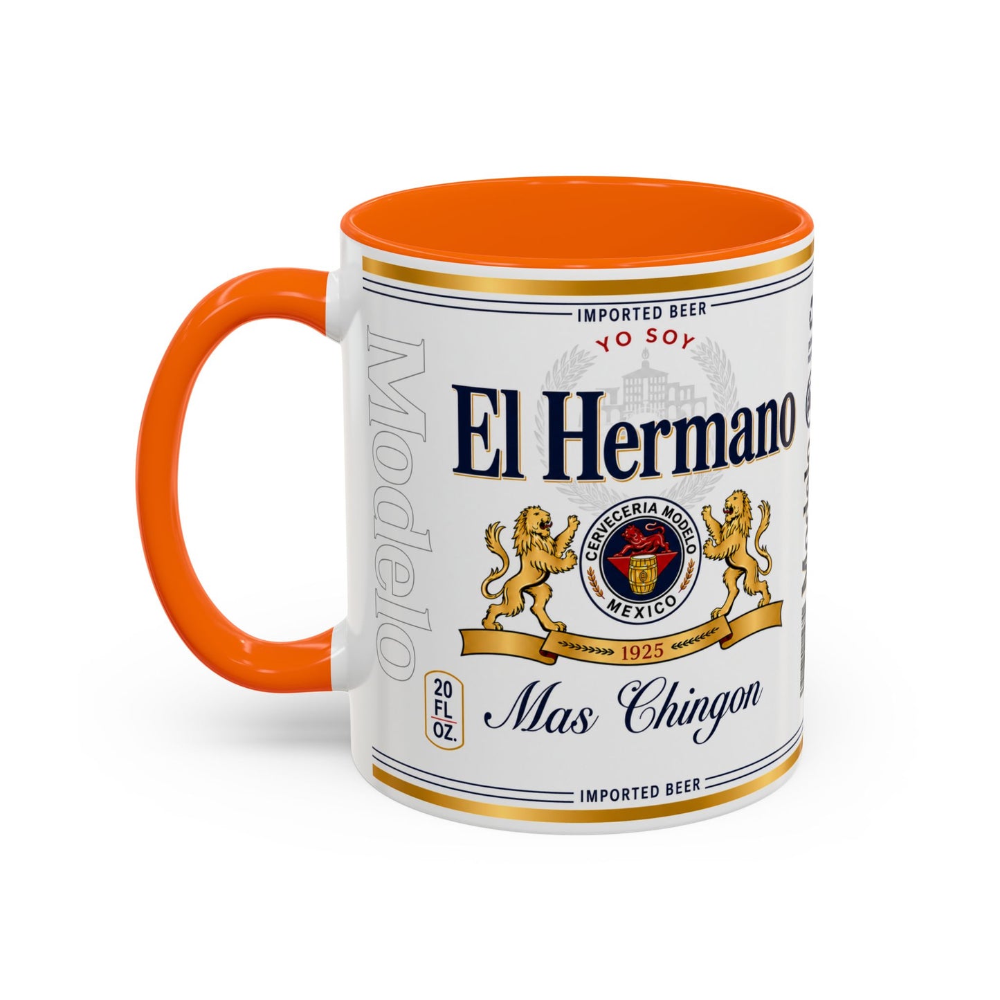 El Hermano Más Chingón Mug, Funny Spanish Brother Coffee Cup