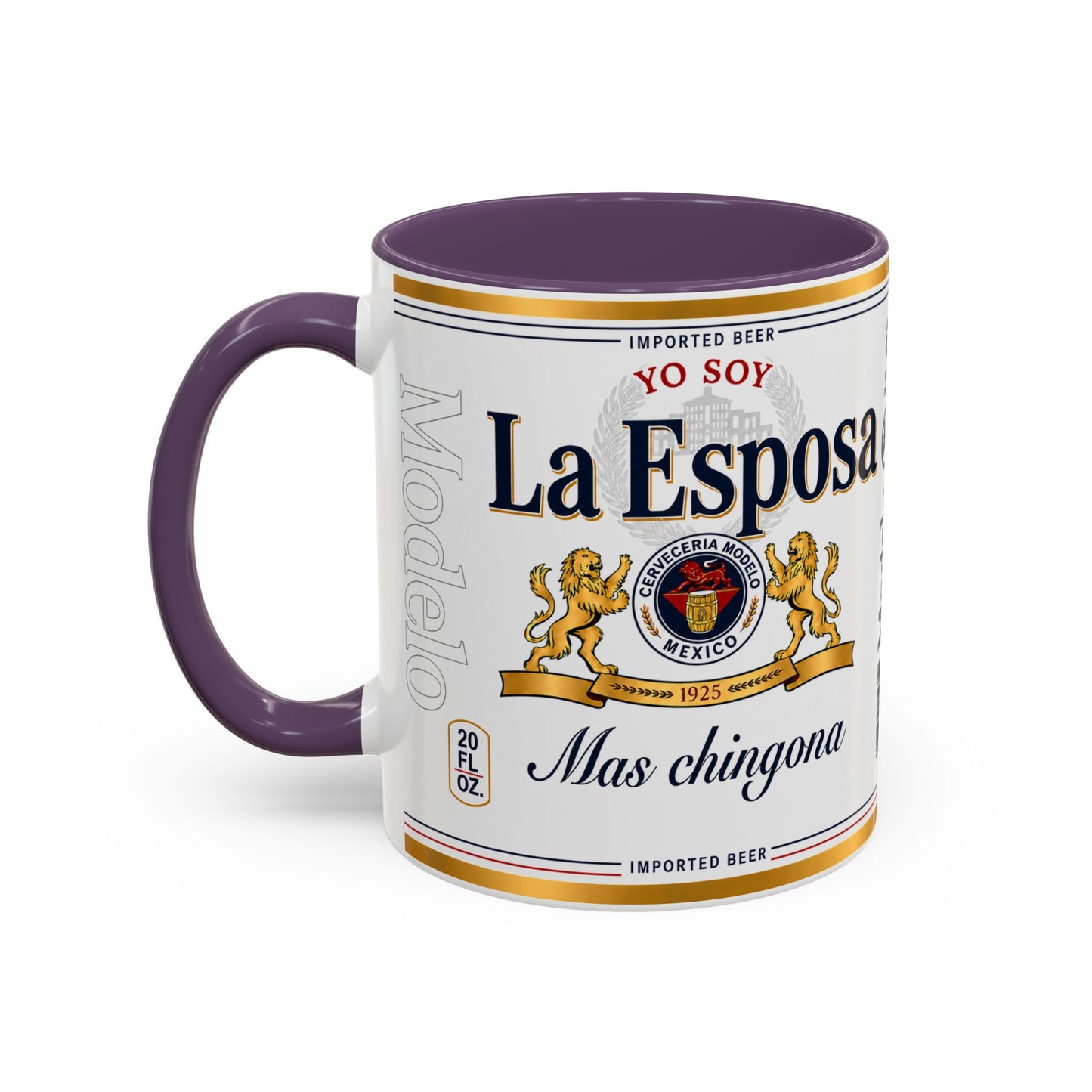 La Esposa Más Chingona Mug, Funny Spanish Wife Coffee Cup
