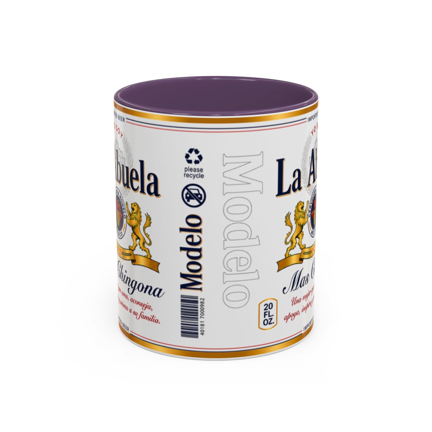 La Abuela Más Chingona Mug, Spanish Grandma Coffee Cup