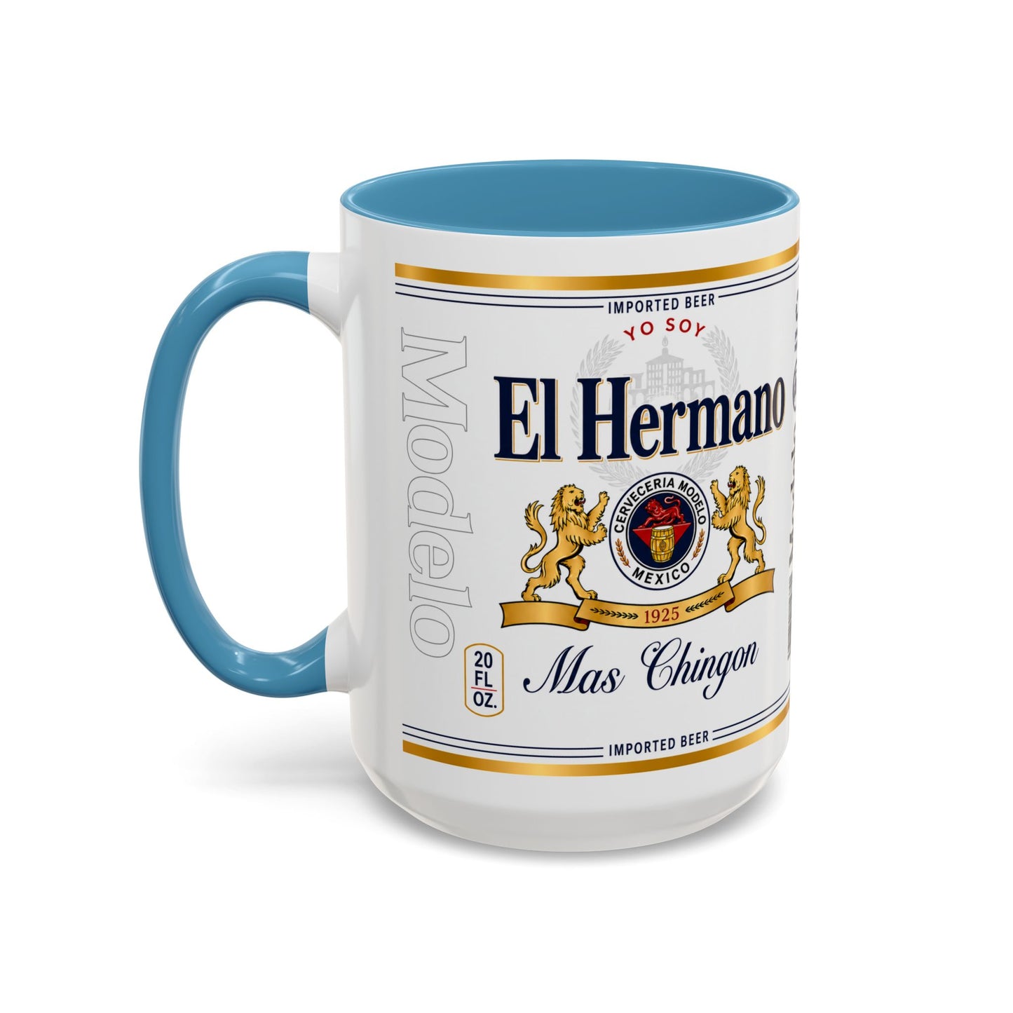 El Hermano Más Chingón Mug, Funny Spanish Brother Coffee Cup