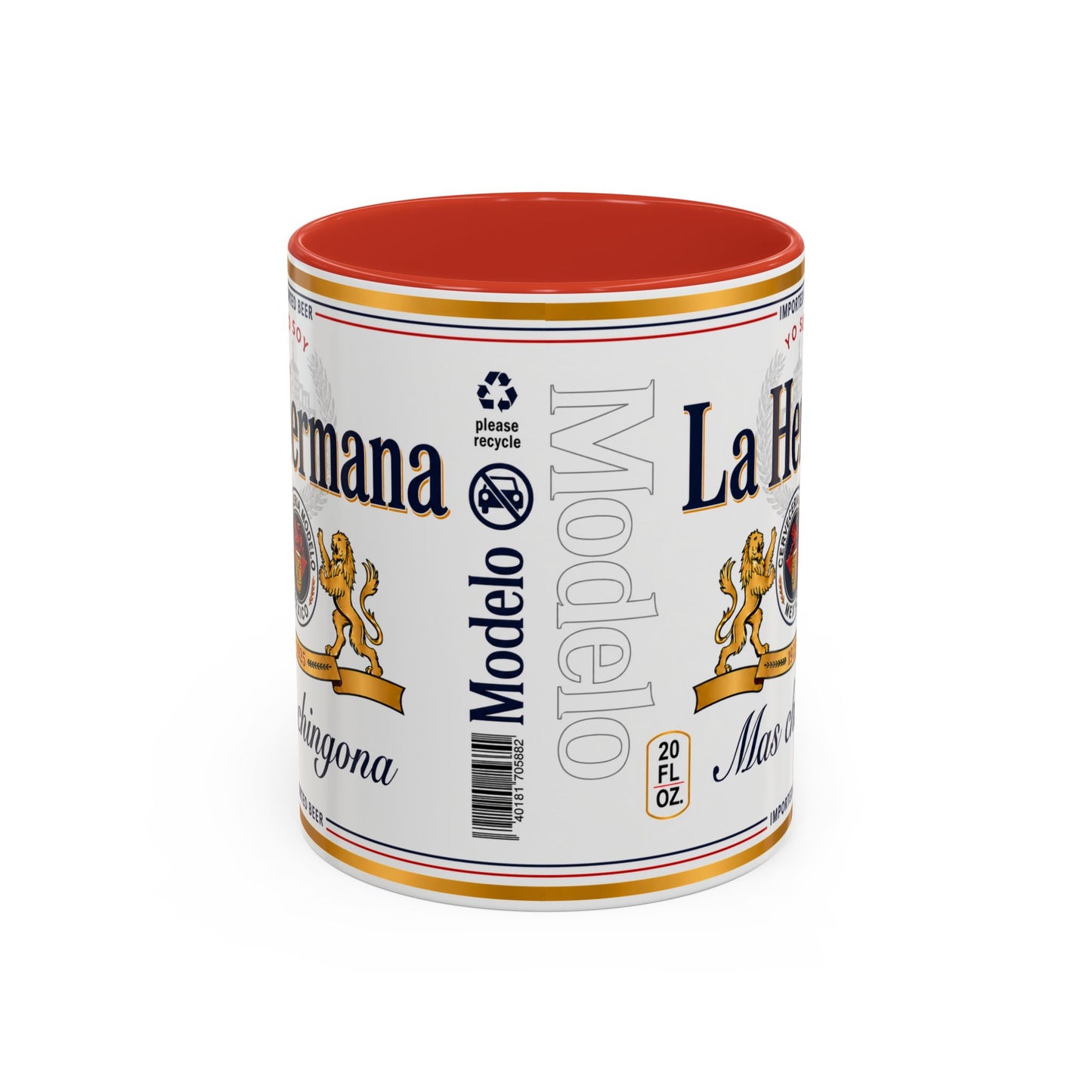 La Hermana Más Chingona Mug, Funny Spanish Sister Coffee Cup