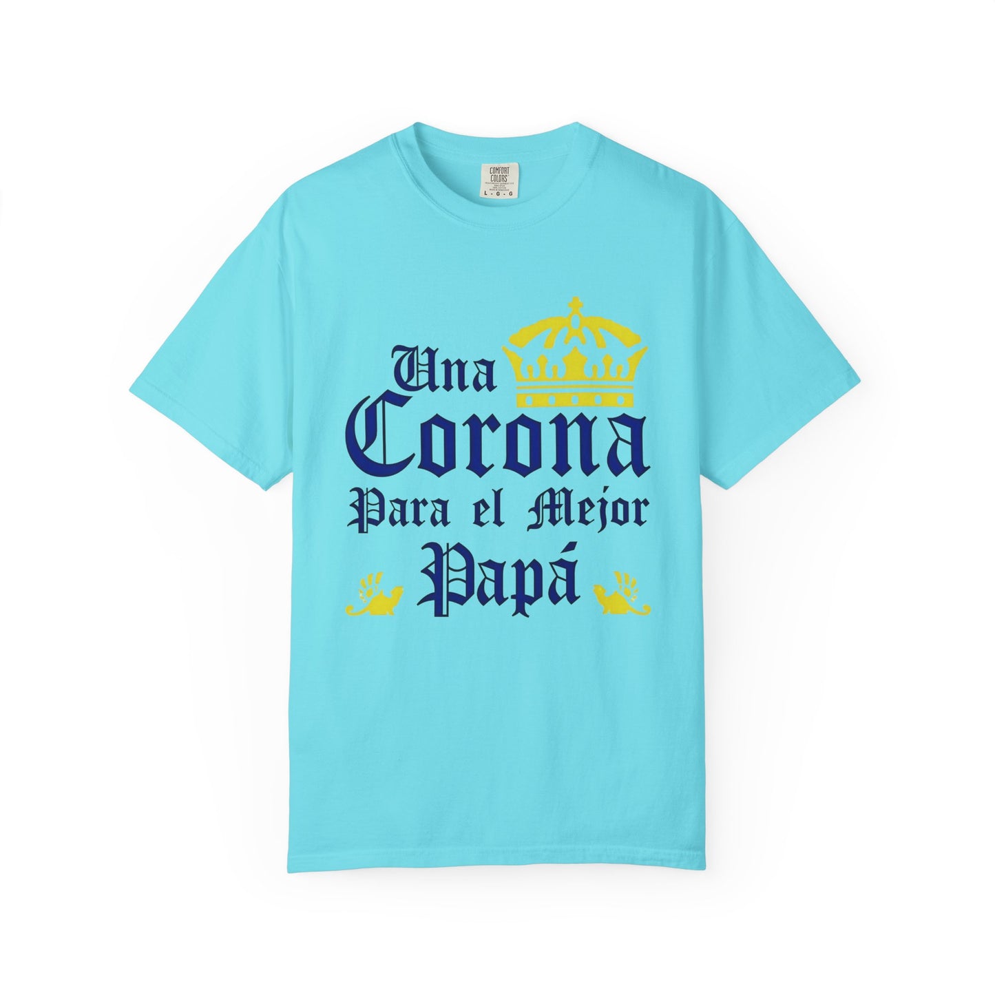 T-shirt Una Corona Para El Mejor Papa Del Mundo, T-shirt for beer lovers