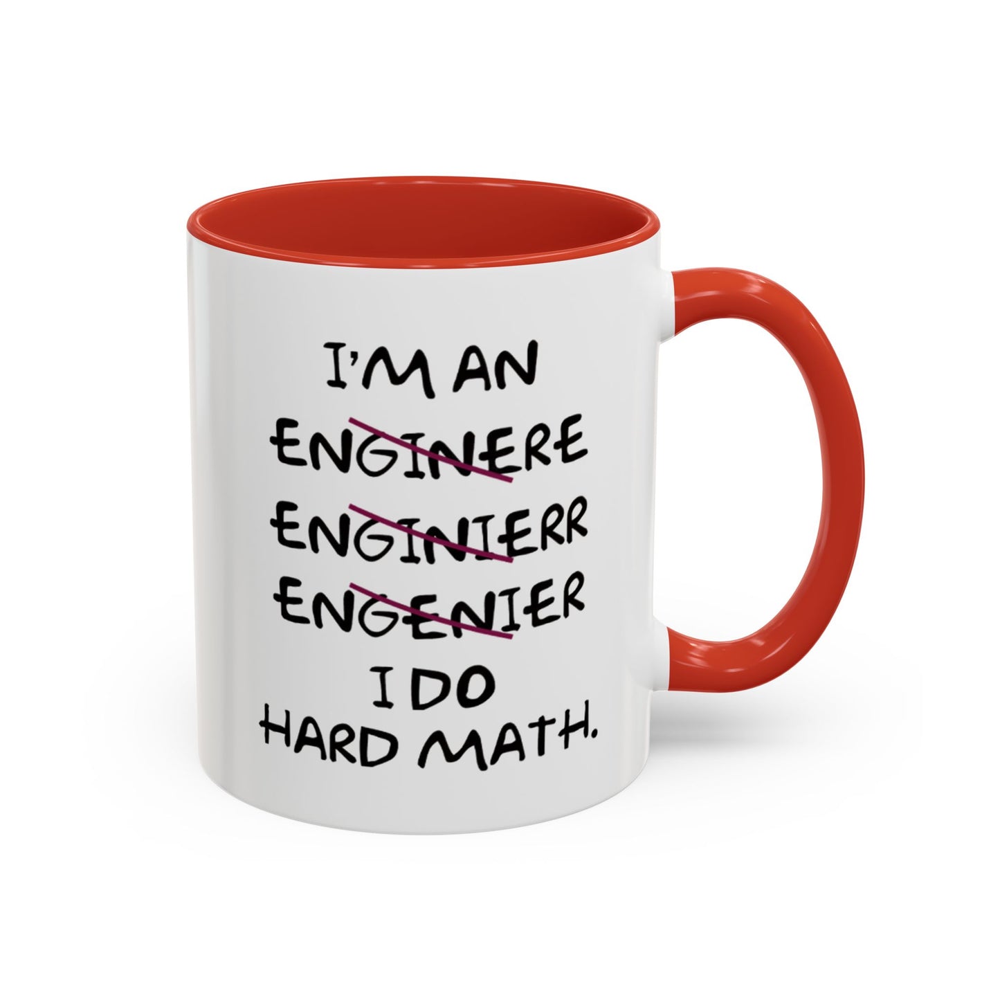 I Do Hard Math Engineer Mug, STEM Graduation Coffee Cup