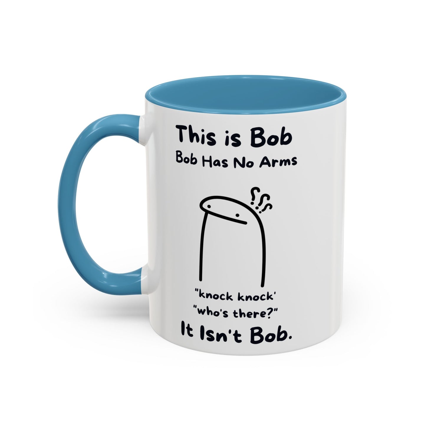 This Is Bob Mug, Funny Knock Knock Joke Coffee Cup