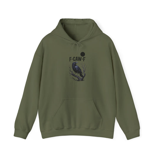 F-Caw-F Raven – Gothic Hoodie