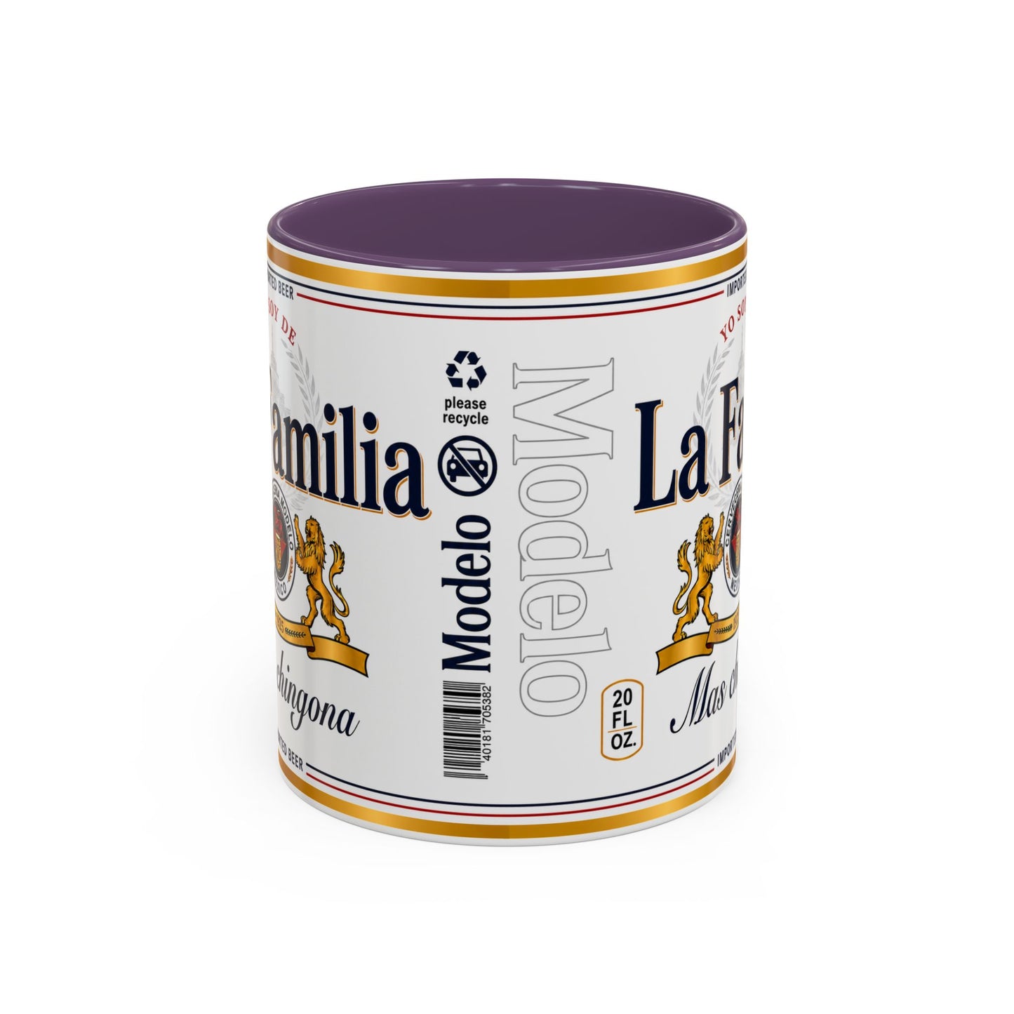 La Familia Más Chingona Mug, Funny Spanish Family Coffee Cup