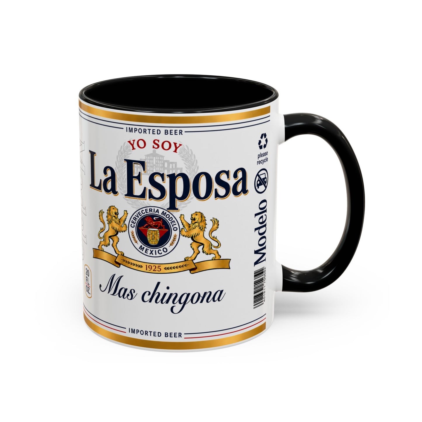 La Esposa Más Chingona Mug, Funny Spanish Wife Coffee Cup