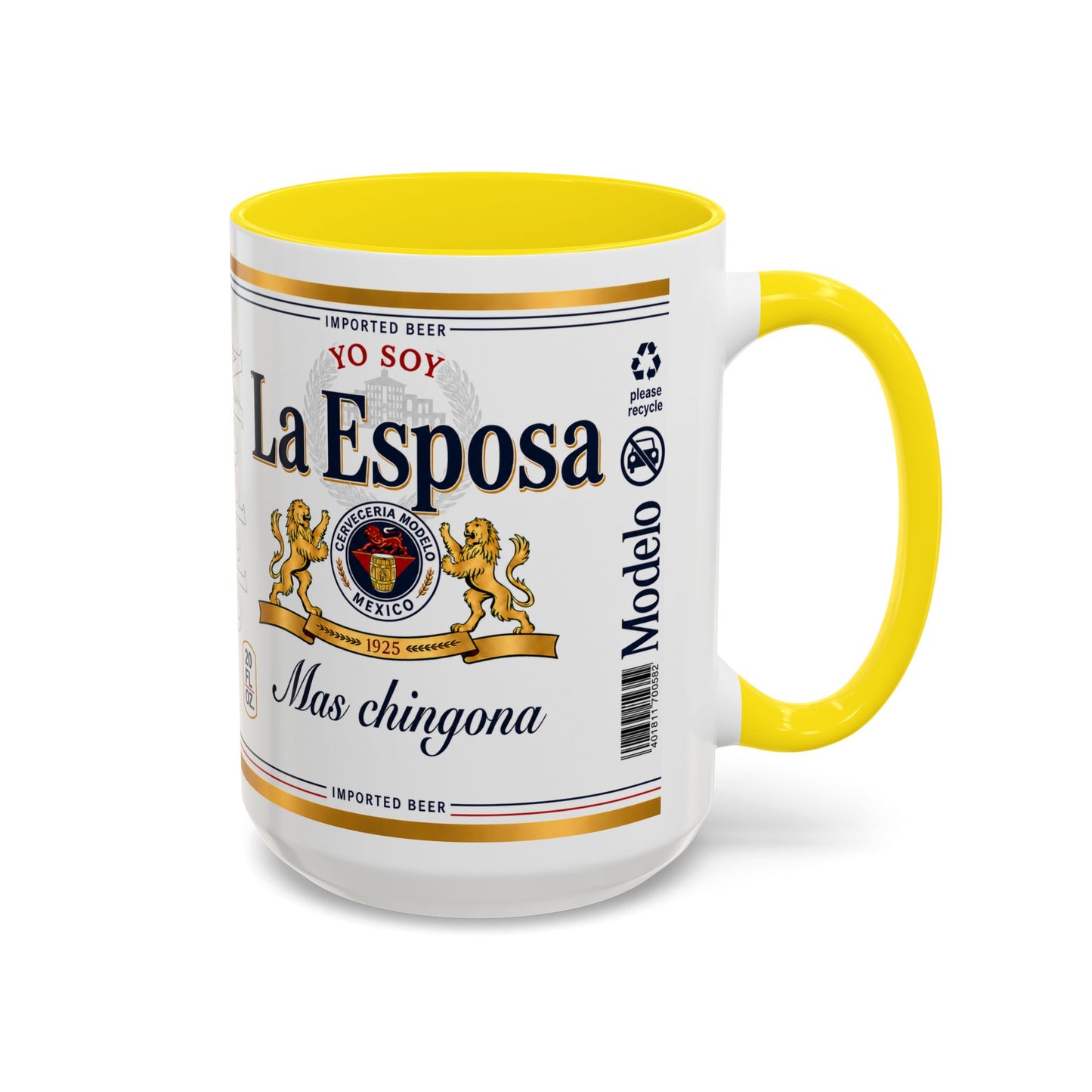 La Esposa Más Chingona Mug, Funny Spanish Wife Coffee Cup