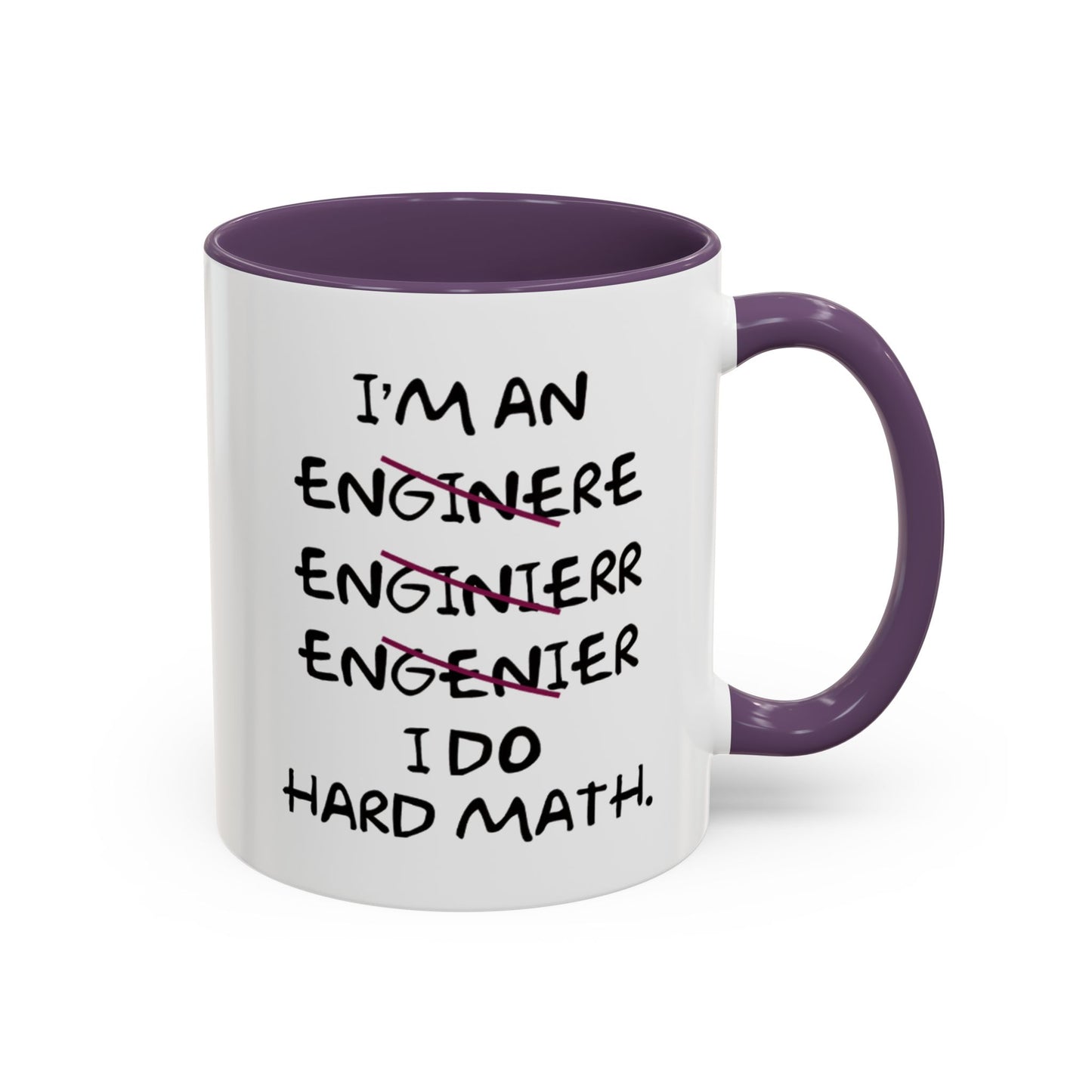 I Do Hard Math Engineer Mug, STEM Graduation Coffee Cup