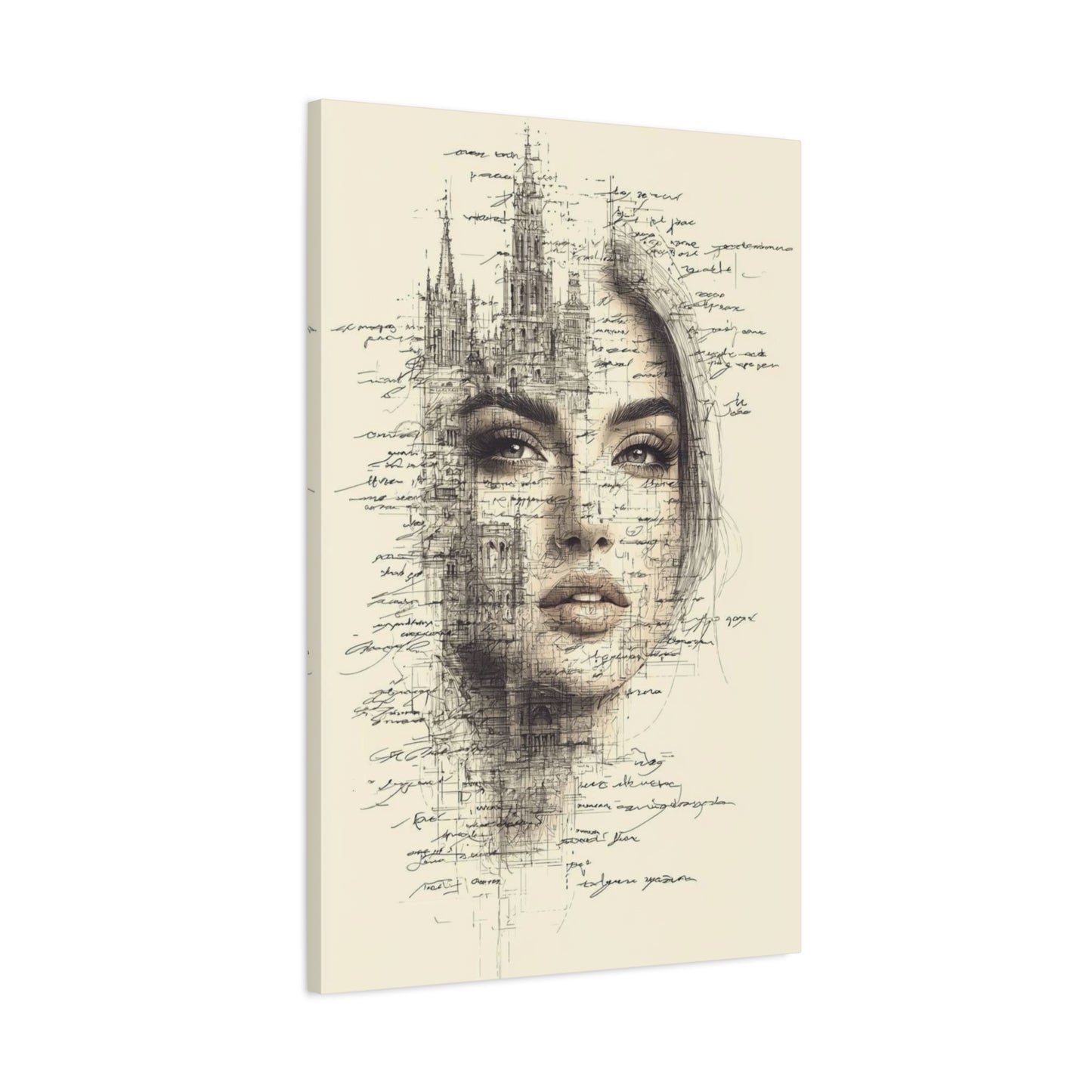 Architectural Muse – Canvas Art Print