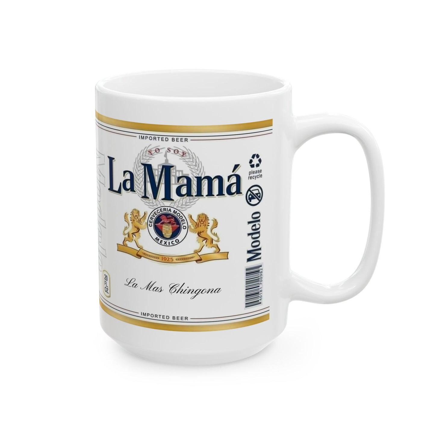 Funny Mom Mug La Mama La Mas Chingona