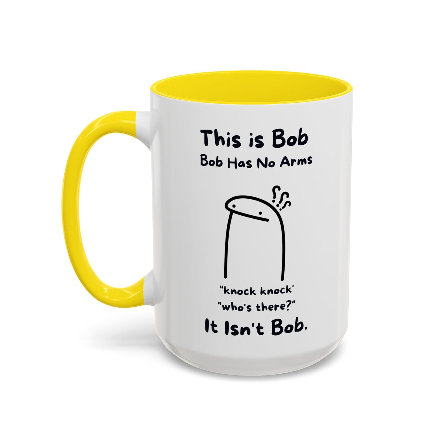 This Is Bob Mug, Funny Knock Knock Joke Coffee Cup