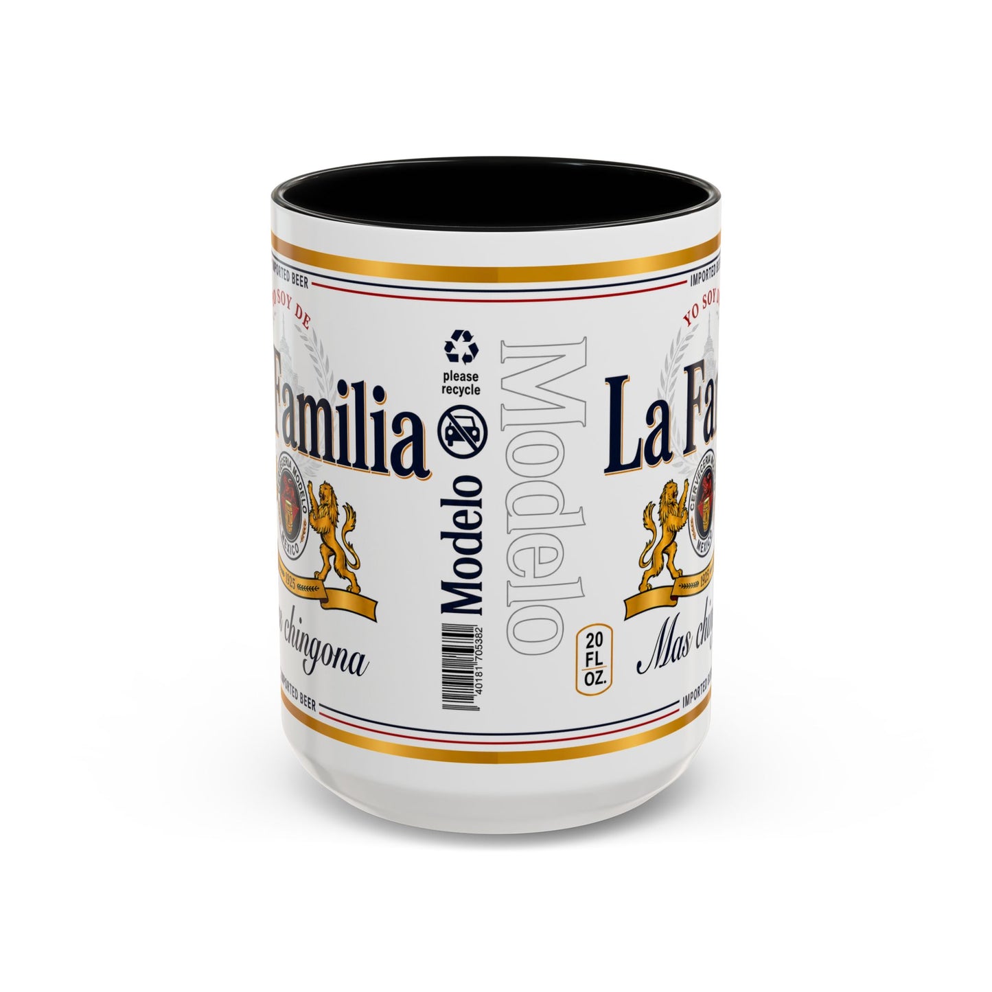 La Familia Más Chingona Mug, Funny Spanish Family Coffee Cup
