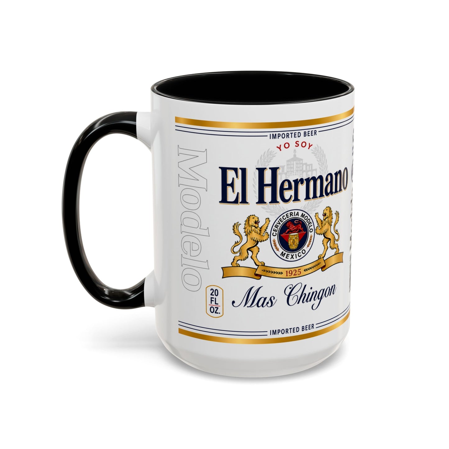 El Hermano Más Chingón Mug, Funny Spanish Brother Coffee Cup