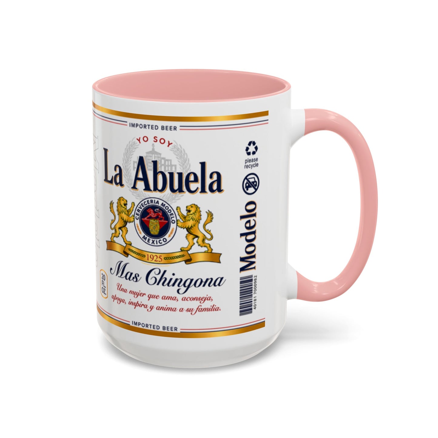 La Abuela Más Chingona Mug, Spanish Grandma Coffee Cup
