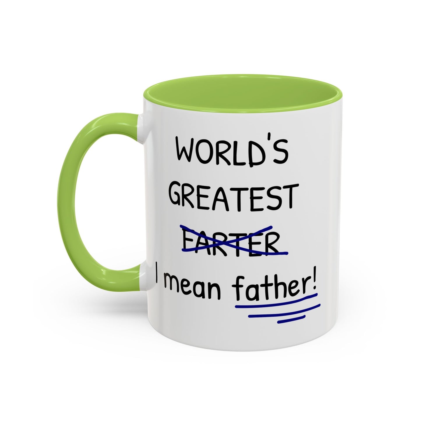 World’s Greatest Farter Mug, Funny Father Coffee Cup, Dad Joke Gift
