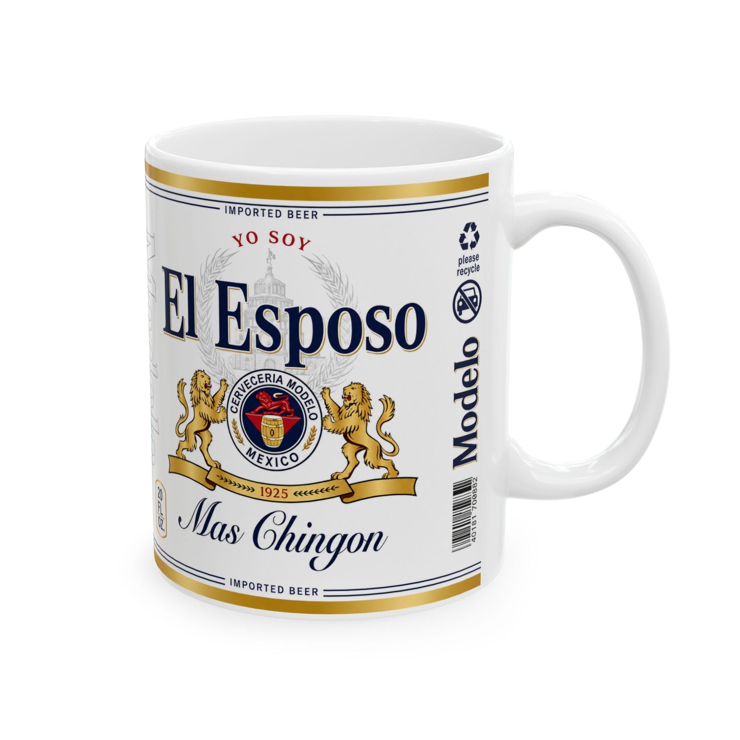 Yo Soy El Esposo Más Chingón Mug, Spanish Husband Gift