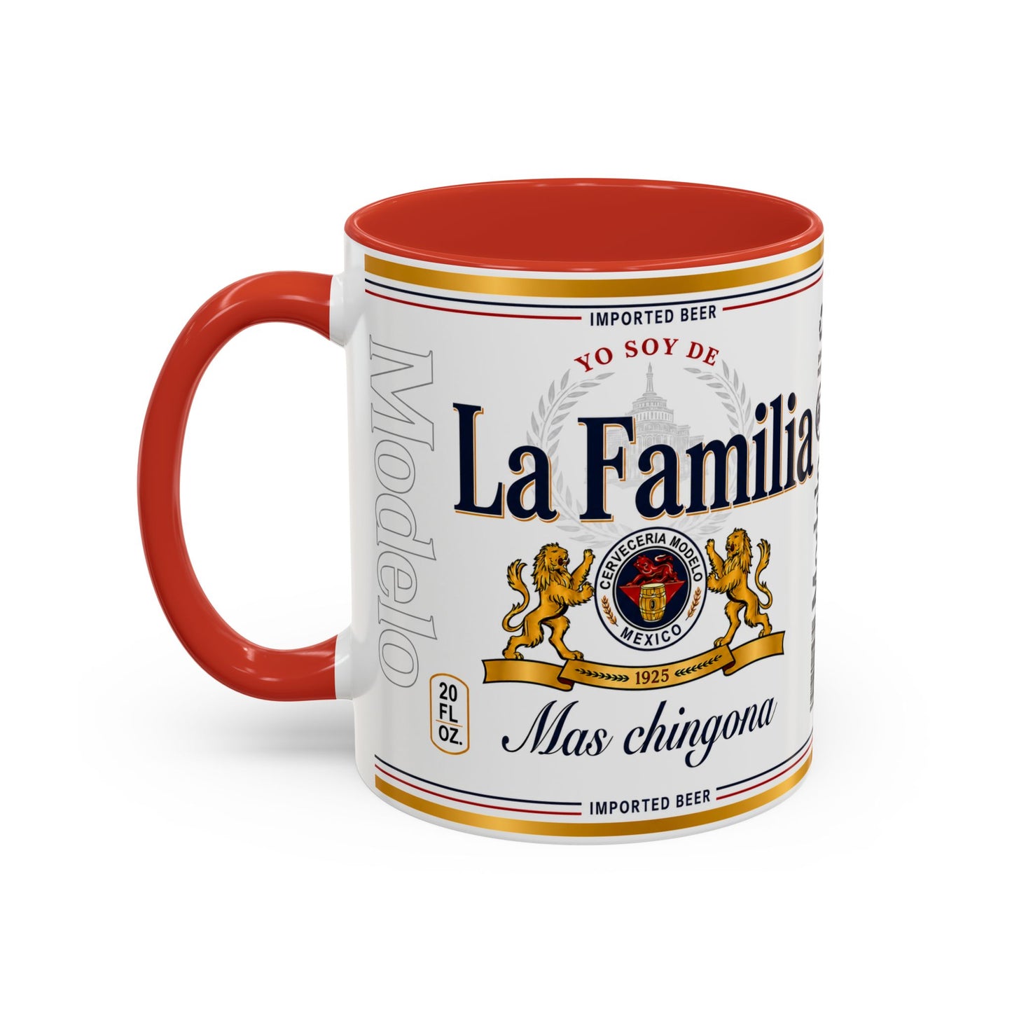 La Familia Más Chingona Mug, Funny Spanish Family Coffee Cup