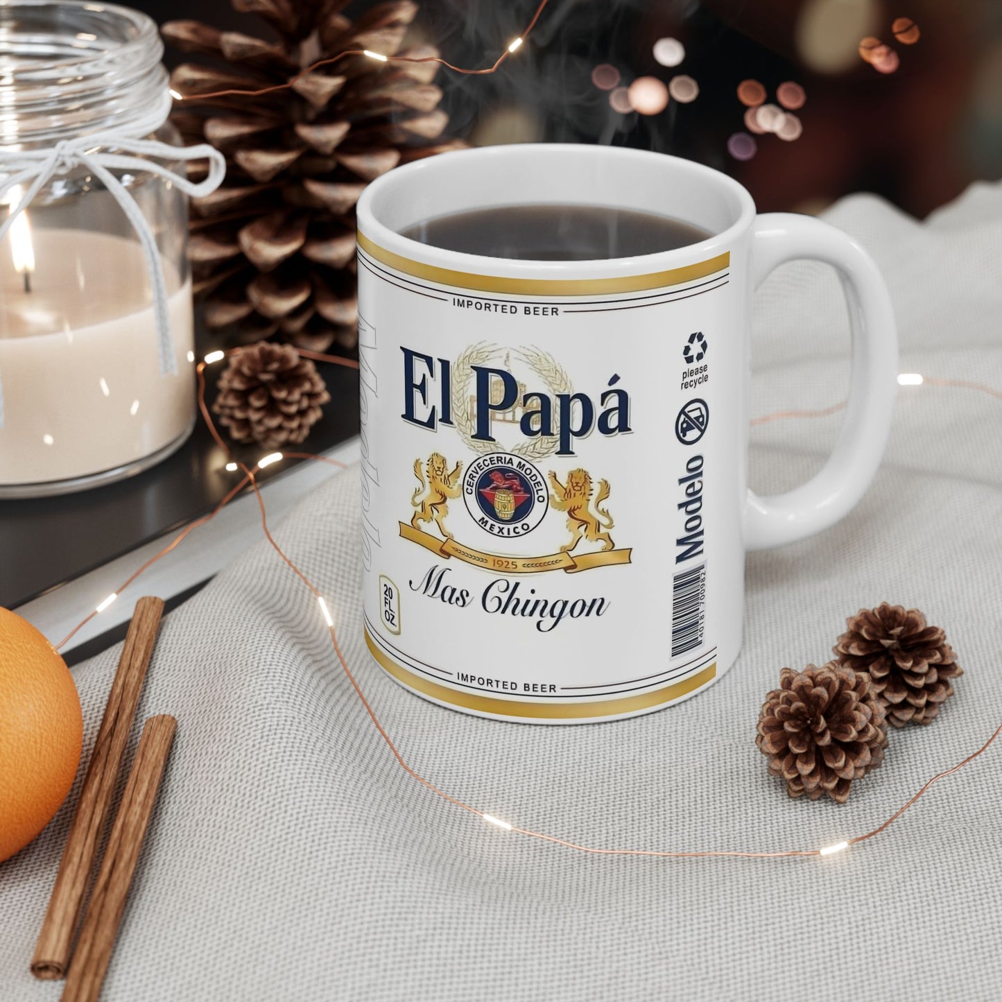 El Papa Mas Chingon Coffee Mug
