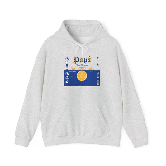 Cool Hoodie for Dad, Corona Extra Papa Mas Chingon
