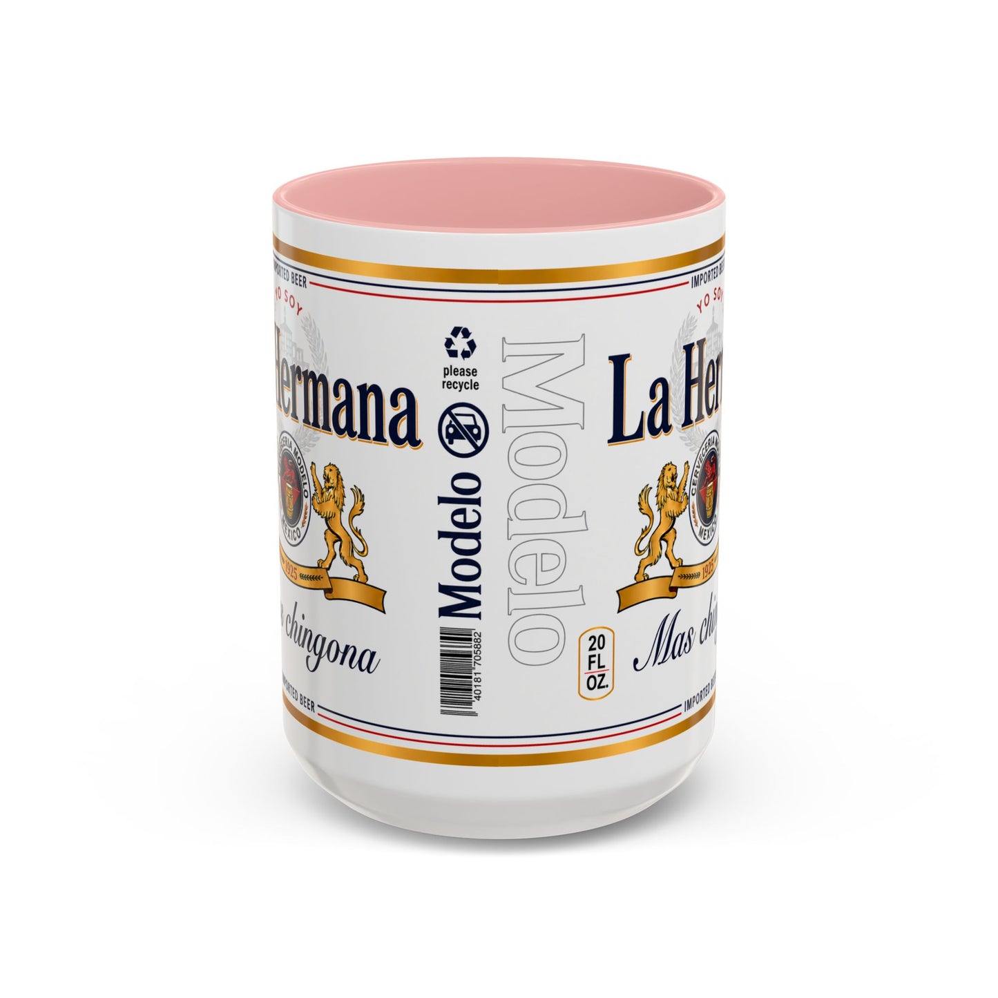 La Hermana Más Chingona Mug, Funny Spanish Sister Coffee Cup